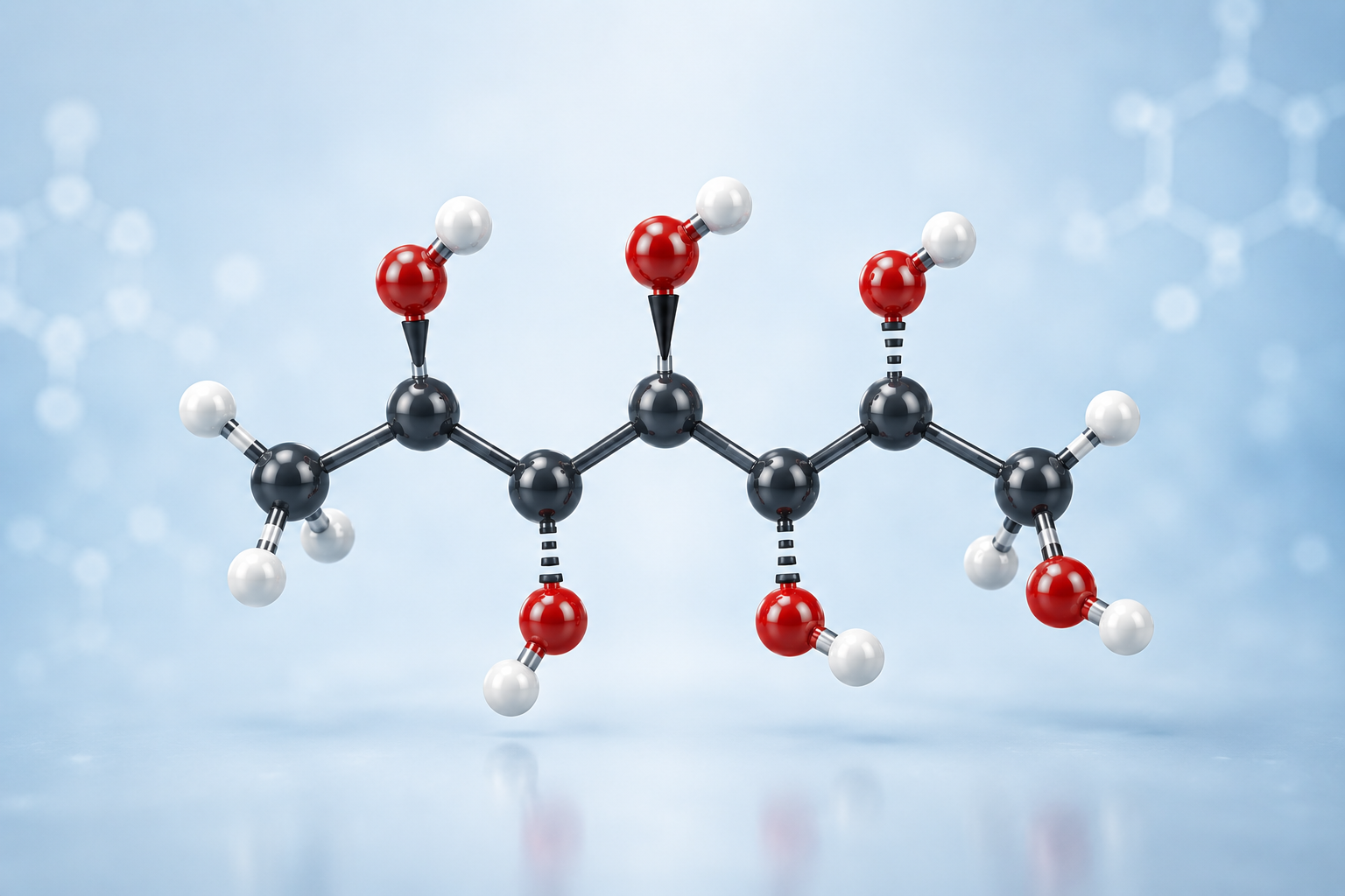 Mannitol molecule